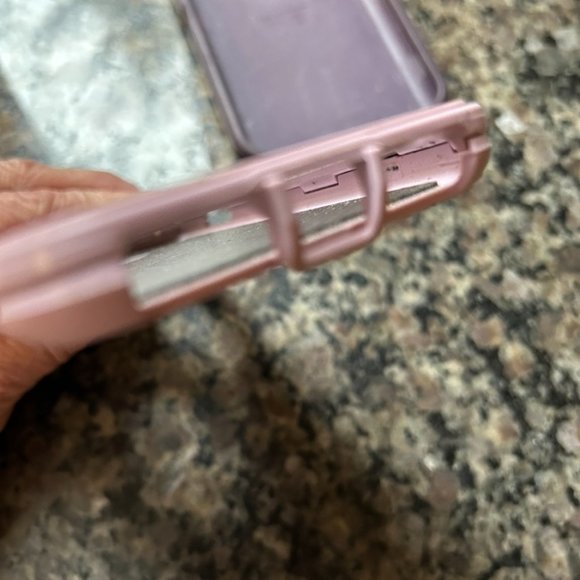2 Tone Purple Otterbox for iPhone X or Xs - Picture 8 of 15